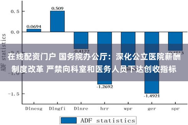 在线配资门户 国务院办公厅：深化公立医院薪酬制度改革 严禁向科室和医务人员下达创收指标