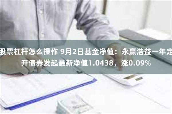 股票杠杆怎么操作 9月2日基金净值：永赢浩益一年定开债券发起最新净值1.0438，涨0.09%