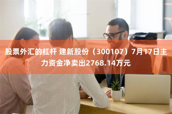 股票外汇的杠杆 建新股份（300107）7月17日主力资金净卖出2768.14万元