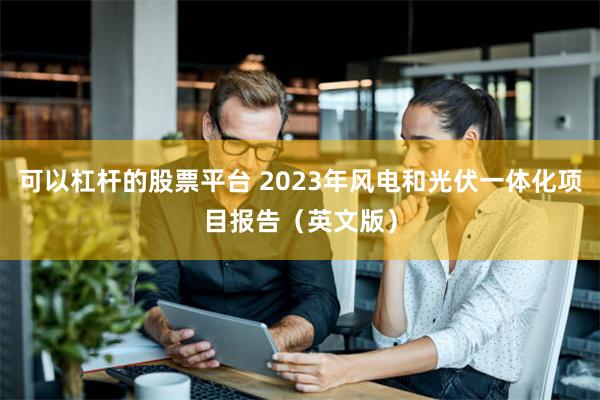 可以杠杆的股票平台 2023年风电和光伏一体化项目报告（英文版）