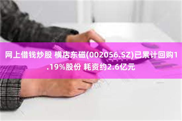 网上借钱炒股 横店东磁(002056.SZ)已累计回购1.19%股份 耗资约2.6亿元