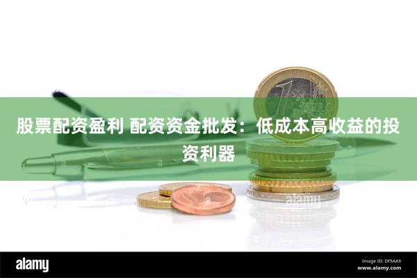 股票配资盈利 配资资金批发：低成本高收益的投资利器